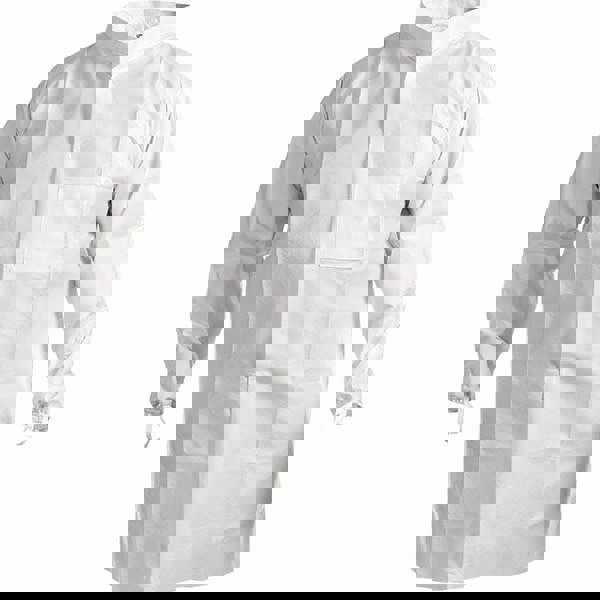 Lab Coat: Size 4X-Large, Polypropylene